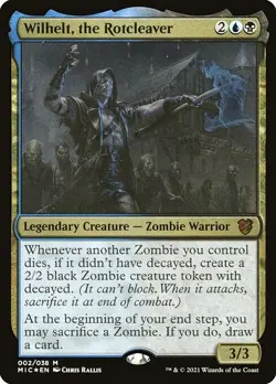 Wilhelt, the Rotcleaver - MIC - NM - Magic The Gathering - MTG - Image 1