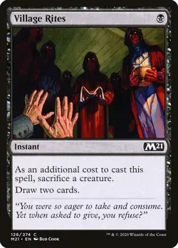 Village Rites #126 > MTG > M21 > REGULAR > Lightly Playеd - Image 1