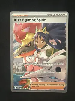 Pokemon TCG: Iris’s Fighting Spirit SIR Holo 292/217 Card Ascended Heroes NM - Image 3