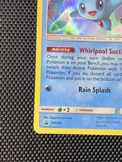 Pokemon - Phione - (Prerelease) SM220 Sun and Moon Holo Stamped LP/NM - Image 5