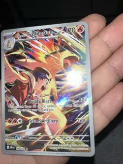 Pokemon TCG Ethan’s Typhlosion 190/182 Full Art Destined Rivals Mint Typhlosion - Image 2