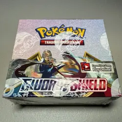2020 Pokemon TCG Sword & Shield Booster Box, 36 x Product code: 172-80651 Sealed - Image 1