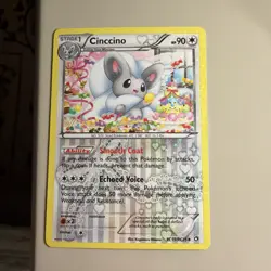 Pokemon Cinccino RC19/RC25 Legendary Treasures Radiant Collection Reverse Holo - Image 1