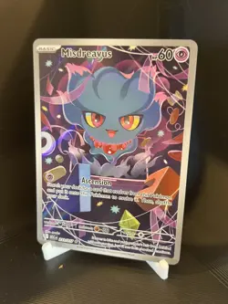 Pokemon TCG Misdreavus 233/217 Full Art Rare ascended heroes - Image 2