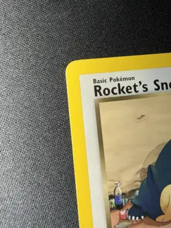 Pokemon Rocket's Snorlax Gym Heroes 33/132 1st Edition Rare 2000 NM - Image 2