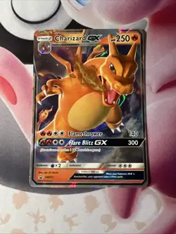 2019 Pokemon Black Star Promo SM211 Charizard GX Hidden Fates Tins NM/LP - Image 1