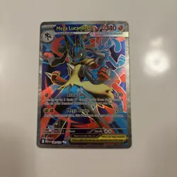 Pokemon TCG Mega Lucario EX 160/132 Ultra Rare Full Art Holo NM - Image 1