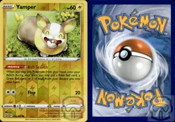 Yamper 052/163 Common Battle Styles Pokemon Reverse Holo NM/M - Image 2