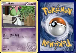 Ralts 59/113 C Legendary Treasures Pokemon NM/M - Image 2