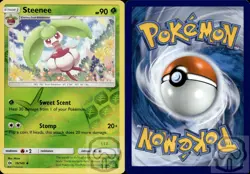 Steenee 19/149 UC SM Base Set Pokemon Reverse Holo NM/M - Image 2