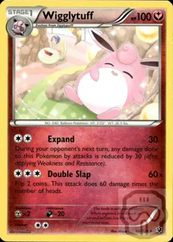 Wigglytuff 66/124 UC Fates Collide Pokemon LP - Image 3