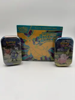 Pokemon Ascended Heroes Elite Trainer Box ETB And Mini Tin Lot Sealed - Image 1
