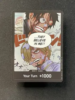 They Believe in Me!! DON!! Card - Fist of Divine Speed Holo One Piece OP11 - Image 1