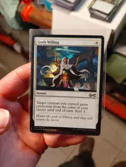 Gods Willing NM/M* Ultimate Masters ENGLISH 018/254 mtg -foil - Image 1