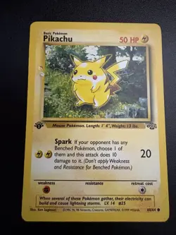 Pokemon Pikachu Jungle 60/64 Common Regular 1st Edition (slight Damage On Front) - Image 2