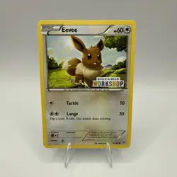 Pokemon TCG: Eevee (63/98) - Build-A-Bear Exclusive Promo - NM - Image 1
