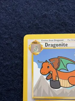 DRAGONITE Black Star Promo 5 1999 WB Pokemon The First Movie WOTC Vintage - Image 4