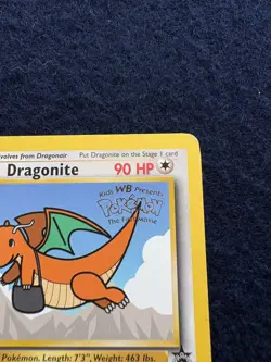 DRAGONITE Black Star Promo 5 1999 WB Pokemon The First Movie WOTC Vintage - Image 5