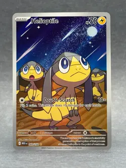 Pokemon - 143/132 Helioptile ME01 Mega Evolution Illustration Rare Holo NM TCG - Image 1