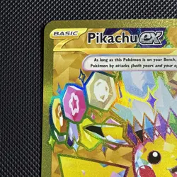 Pikachu ex 247/191 Hyper Rare Surging Sparks Pokemon Near Mint - Image 2