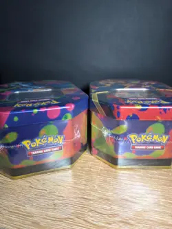 Pokemon TCG: Mega Charizard X & Mega Charizard Y Tin Set Of 2 - Fast Dispatch - Image 5