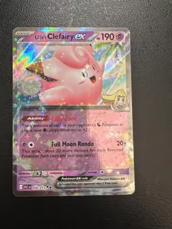 Pokemon TCG - Lillie’s Clefairy EX 076/217 - Double Rare - Ascended Heroes - Image 1