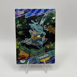Pokemon Eif Origins 4.0 Totodile PM SSR NO-018 NON TCG - Image 1