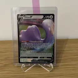 Ditto V 050/072 Holo Rare V Shining Fates Pokemon NM/M - Image 1