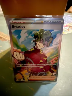 Pokemon TCG Scarlet & Violet Prismatic Evolutions Brassius 135/131 Full Art - Image 1