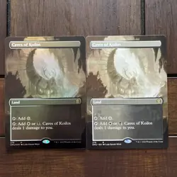 Caves of Koilos (Borderless) #378 (NM) Dominaria United DMU Magic MTG 2 Cards - Image 1