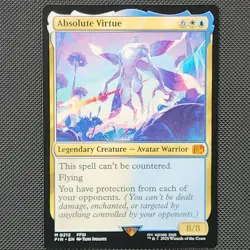 Absolute Virtue M 0212 Final Fantasy Magic MTG FIN EN pack fresh - Image 1