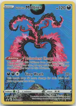 Pokemon : Galarian Moltres Sword & Shield Promo SWSH284 : Holo P - Image 1
