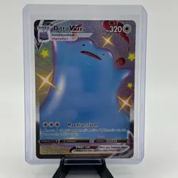 Pokemon TCG Ditto VMAX Shining Fates SV119/SV122 Holo Shiny Holo Rare - Image 1