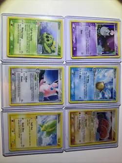 Pokemon TCG Ex Crystal Guardians Holo Bundle #5, #13, #43, #47, #52, #62 - Image 1