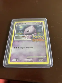 The Pokemon Company Mewtwo Pokemon Rumble 9/16 Promo Holo 2009 100 HP TCG - Image 1