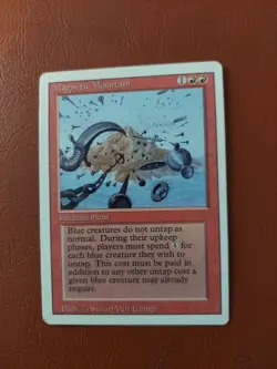 Magnetic Mountain Third Edition 3rd Revised MTG Magic the Gathering LP - Image 1