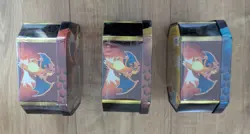 Pokemon Hidden Fates GX Tins Set of 3 - Charizard, Gyarados, Raichu New & Sealed - Image 3