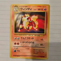 Pokemon Arcanine Unnumbered Promo 059 Stage 1 70 HP Regular Japanese Nintendo - Image 1