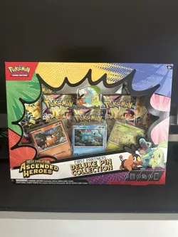Pokemon Ascended Heroes First Partners Deluxe Pin Collection - Image 1