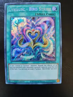Lyrilusc - Bird Strike Secret Rare BROL-EN036 1st Edition - Image 1