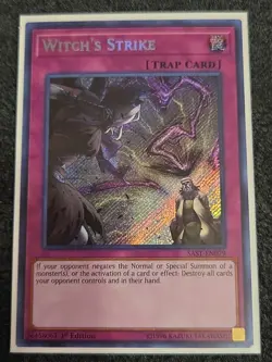 Yugioh Witch's Strike SAST-EN079 1st Edition Secret Rare NM English - Image 1