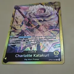 Charlotte Katakuri Foil OP03-099 One Piece Pillars of Strength TCG NM CCG - Image 2