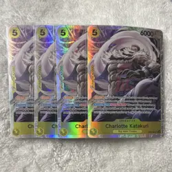 Charlotte Katakuri ST20-001 Blocker Holo x4 One Piece Card Game English - Image 1