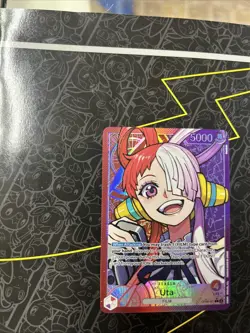 One Piece Uta OP06-001 AA Leader Wings of The Captain Alt Art NM - Image 2