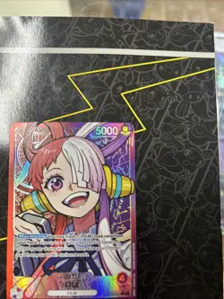 One Piece Uta OP06-001 AA Leader Wings of The Captain Alt Art NM - Image 3