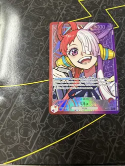 One Piece Uta OP06-001 AA Leader Wings of The Captain Alt Art NM - Image 5