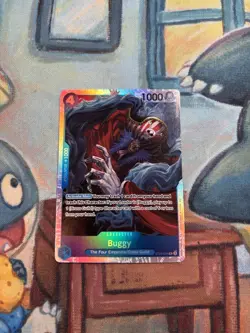 Buggy ST25-004 - One Piece TCG - Starter Deck 25 Blue NM Super Rare Foil English - Image 1