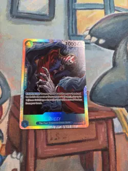 Buggy ST25-004 - One Piece TCG - Starter Deck 25 Blue NM Super Rare Foil English - Image 3