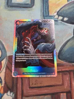 Buggy ST25-004 - One Piece TCG - Starter Deck 25 Blue NM Super Rare Foil English - Image 4