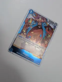 One Piece - Buggy - ST17-003 (Reprint Foil) - PRB-02 NM/M Condition - Image 2